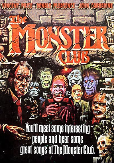 The Monster Club Full Movie Poster Image