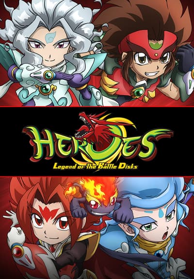 Heroes: Legend of the Battle Disks Free TV Series Poster Image