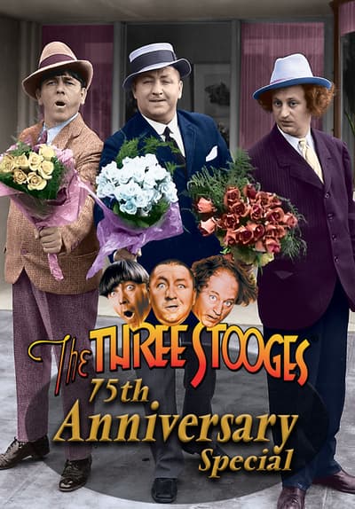 The Three Stooges 75th Anniversary TV Special Full Movie Poster Image