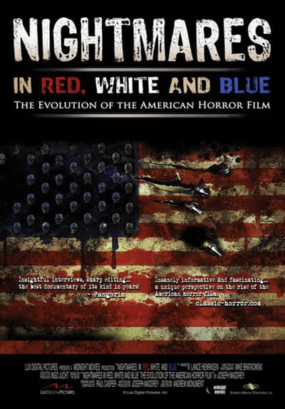 Nightmares in Red, White and Blue Full Movie Poster Image