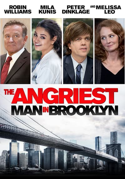 The Angriest Man in Brooklyn Full Movie Poster Image