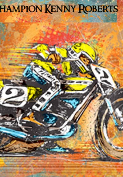 Champion Kenny Roberts