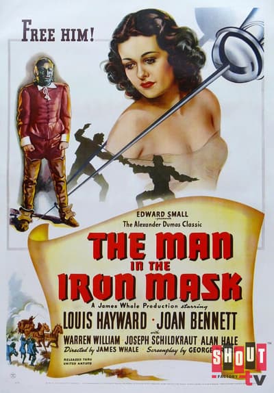 The Man in the Iron Mask Full Movie Poster Image